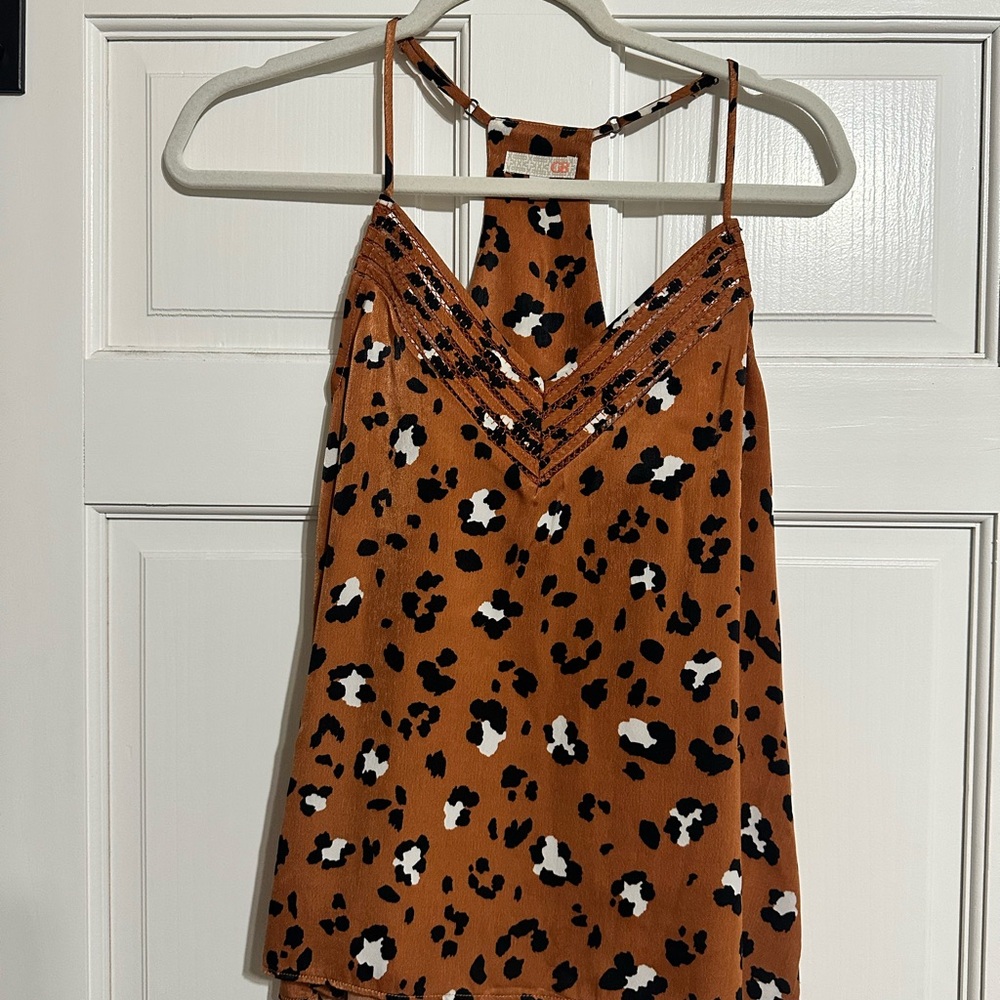 Giani Bini Leopard Print Women's Top
